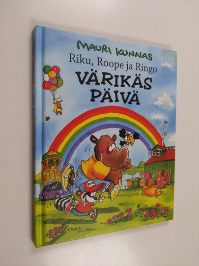 Mauri Kunnas : Riku, Roope ja Ringo : värikäs päivä