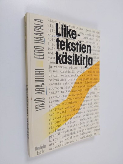 Yrjö Arajuuri : Liiketekstien käsikirja