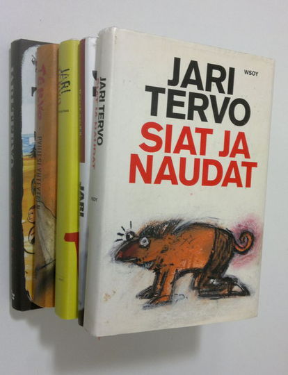 Jari Tervo : Tervo-paketti : Pyhiesi yhteyteen ; Matriarkka ; Siat ja naudat ; Rautapää ; Tuulikaappimaa