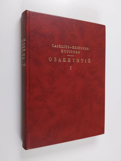Ilmari Caselius : Osakeyhtiö 1