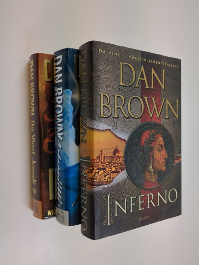 Dan Brown : Dan Brown -paketti (3 kirjaa) : Kadonnut symboli ; Enkelit ja demonit ; Murtamaton linnake