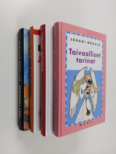 Juhani Mäkelä : Juhani Mäkelä setti (4 kirjaa)