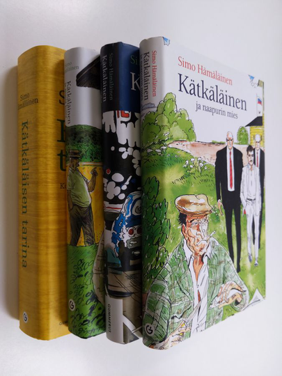 Simo Hämäläinen-paketti (4 kirjaa) : Kätkäläisen tarina (kolme romaania : Kätkäläinen ; Kätkäläisen jättipotti ; Kätkäläinen ja ulkomaan elävä) ; ...