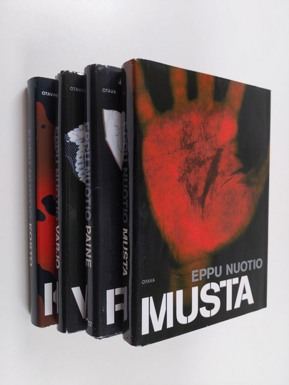 Eppu Nuotio : Eppu Nuotio-paketti (4 kirjaa) : Musta ; Kosto ; Varjo ; Paine