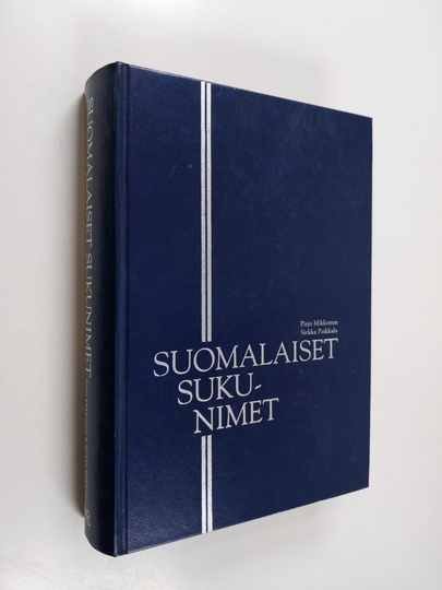 Pirjo Mikkonen ym. : Suomalaiset sukunimet