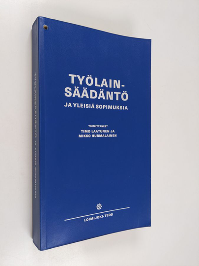 Työlainsäädäntö ja yleisiä sopimuksia